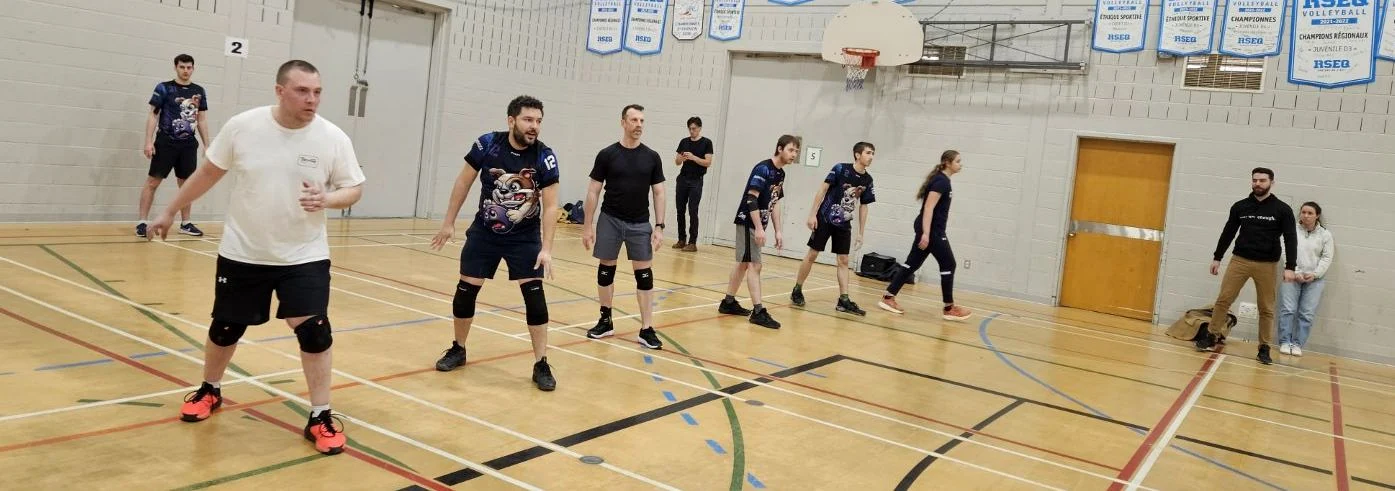 Les Bulldodges sur le terrain pendant un tournoi