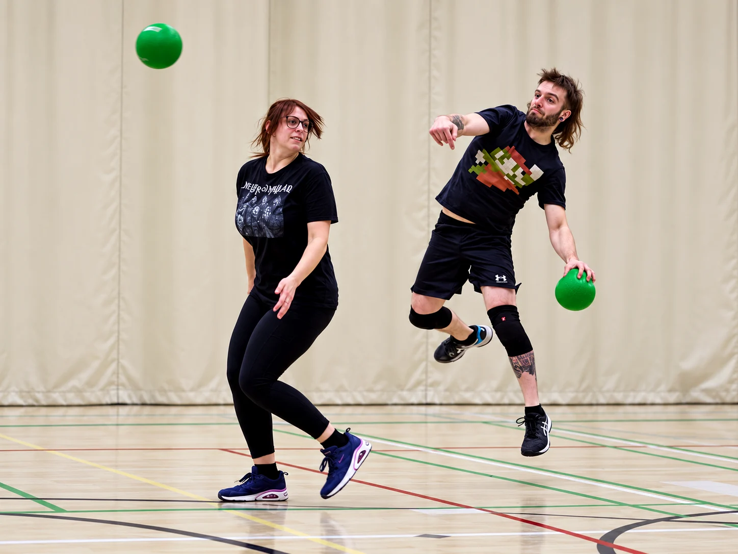 Soirée régulière de dodgeball à Joliette